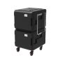 Preview: thermoport® K 2x6000 unbeheizt - schwarz