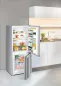 Preview: liebherr cuele 2331 smartfrost kuehl gefrierkombination silber
