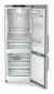Preview: liebherr easyfresh kuehlgefrierkombination cnsdd nofrost 776i smartsteel