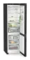 Preview: liebherr plus kuehlgefrierkombination blacksteel nofrost biofresh cbnbdc 573i