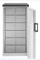 Preview: polar® multipolar® 481-12 F Gemeinschaftskühlschrank 12 Edelstahl-Fächer