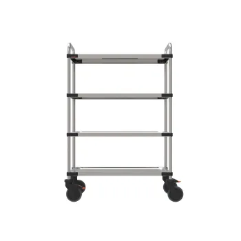 Rieber Servierwagen 850 - 4 Borde montiert