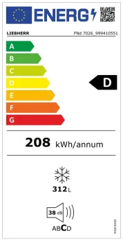 energielabel liebherr fnd 7026 tiefkuehlschrank