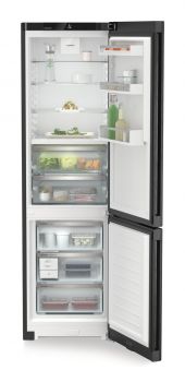 liebherr biofresh kuehlgefrierkombination cbnbda 572i blacksteel nofrost plus