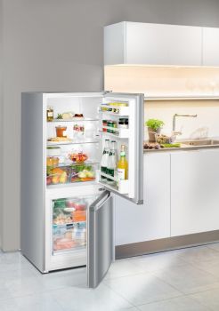 liebherr cuele 2331 smartfrost kuehl gefrierkombination silber