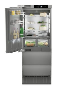 liebherr ecbne 7871 einbau kuehl gefrierkombination doucooling