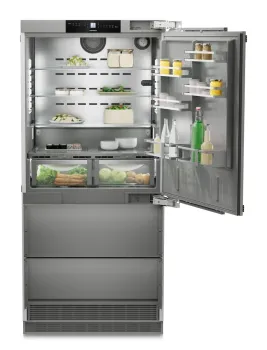 liebherr ecbne 8870 einbau kuehl gefrierkombination biofresh nofrost