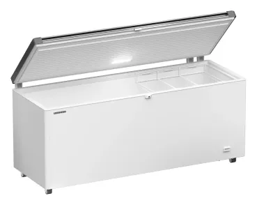 liebherr efl 6056 gewerbe tiefkuehltruhe edelstahldeckel