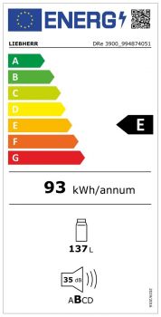 liebherr energieeffizienz dre 3900 dekorfaehiger kuehlschrank