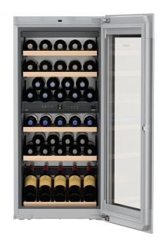 Liebherr EWTgb 2383 Vindor Einbau-Weintemperierschrank mit 2 Weinsafes für die gleichzeitige Lagerung von Rotwein, Weißwein Sekt & Champagner