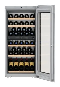 Liebherr EWTgb 2383 Vindor Einbau-Weintemperierschrank mit 2 Weinsafes für die gleichzeitige Lagerung von Rotwein, Weißwein Sekt & Champagner