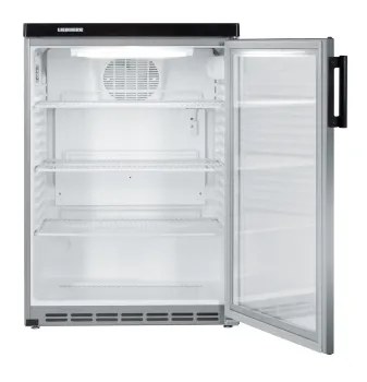 Liebherr FKvesf 1803 unterbaufähiger Getränkekühlschrank mit Glastür anthrazit