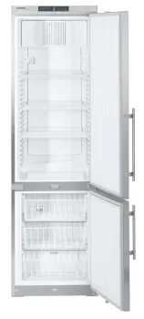 Liebherr GCv 4060 Kühl-Gefrierkombination aus Edelstahl