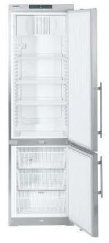 Liebherr GCv 4060 Kühl-Gefrierkombination aus Edelstahl
