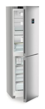 liebherr kuehlgefrierkombination steelfinish cnsfc 573i nofrost plus