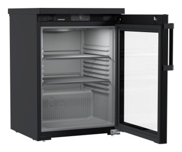 liebherr mrtve 1511 unterbau kuehlgeraet schwarz glastuer profi