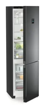 liebherr plus cbnbdc 573i blacksteel nofrost biofresh kuehlgefrierkombination