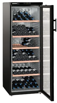 Liebherr WKb 4212 Vinothek schwarzer Weinklimaschrank