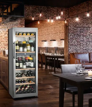 Liebherr WTes 5972 Vinidor Edelstahl Weinkühlschrank