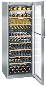 Liebherr WTes 5972 Vinidor Edelstahl Weinschrank