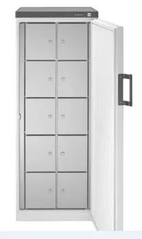 polar® multipolar® 380-10 F Gemeinschaftskühlschrank mit 10 Edelstahl-Fächern