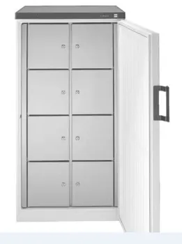 polar® multipolar® 481-8 F Gemeinschaftskühlschrank mit 8 verschließbaren Fächern