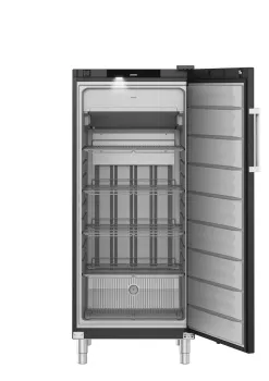 schwarzer gastro standgefrierschrank fffbvg 5501 liebherr nofrost