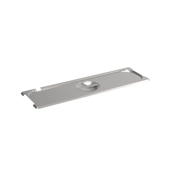 Rieber GN Flachdeckel 2/4 Löffe.-&Grif.ausschn.