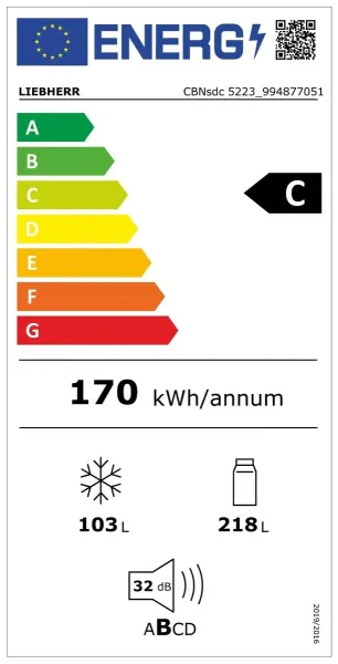 energieeffizienzlabel liebherr cbnsdc 5223