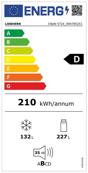 energieeffizienzlabel liebherr cnsfd 5724