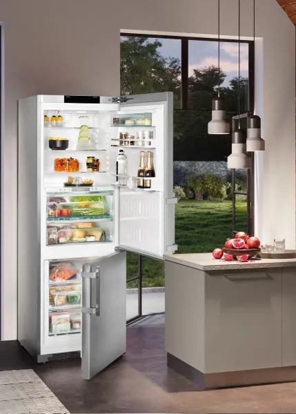 Liebherr CBNPes 5758 Premium BioFresh NoFrost Kühl-Gefrierkombination