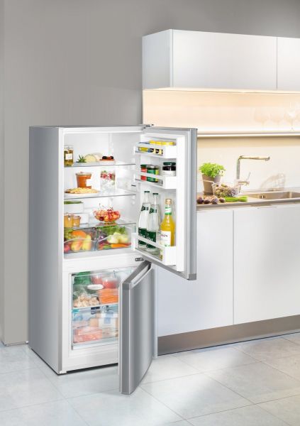 liebherr cuele 2331 smartfrost kuehl gefrierkombination silber