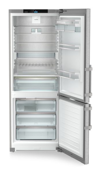 liebherr easyfresh kuehlgefrierkombination cnsdd nofrost 776i smartsteel
