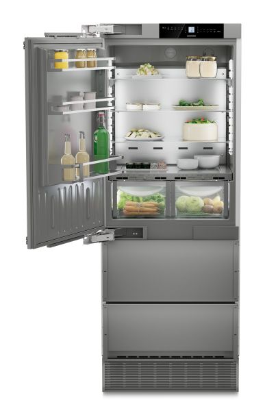 liebherr ecbne 7871 einbau kuehl gefrierkombination doucooling