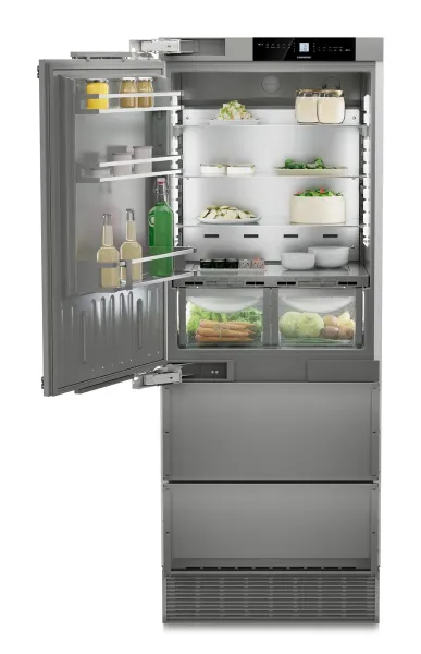 liebherr ecbne 7871 einbau kuehl gefrierkombination doucooling