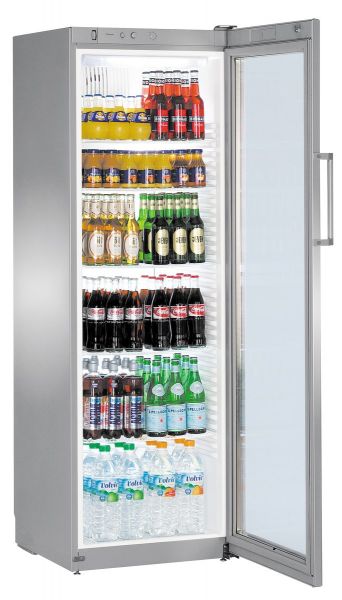 Liebherr FKvsl 4113 Premium Getränkekühlschrank mit Glastür und Umluftkühlung