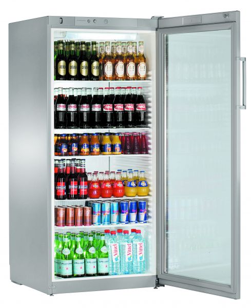 Liebherr FKvsl 5413 Premium Getränkekühlschrank mit Glastür und Umluftkühlung