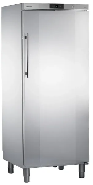 Liebherr GKv 5790 silbernes Gewerbekühlgerät mit Umluftkühlung