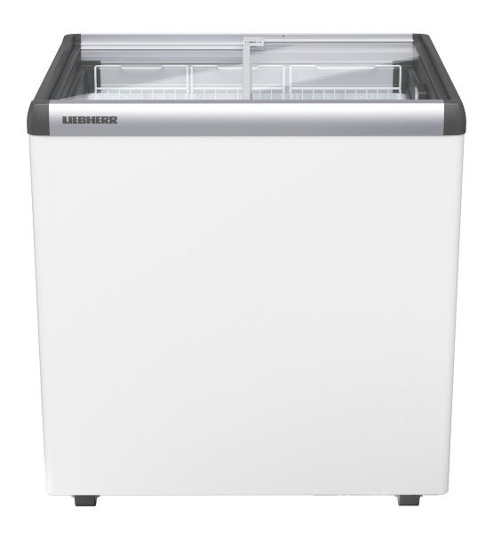 Liebherr GTE 2552 Gewerbetiefkühltruhe  mit Glasdeckel für Eiscreme Verkauf