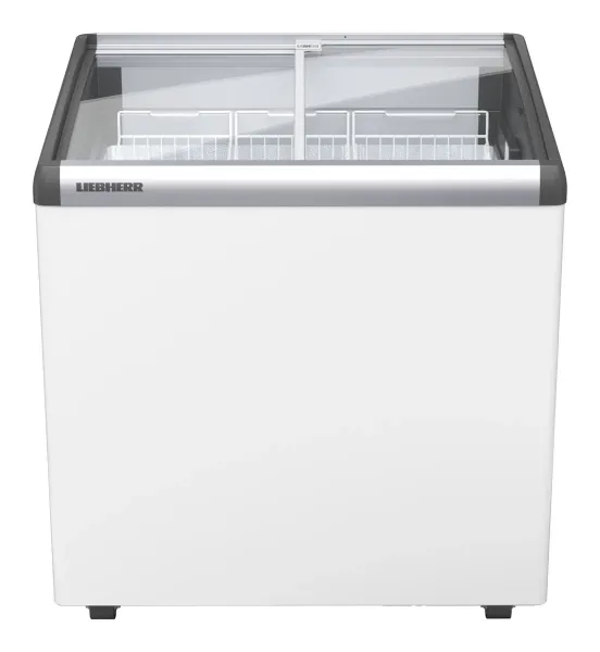 Liebherr GTI 2553 Eiscreme-Gefriertruhe mit Glasschiebedeckel zur Verkaufsförderung