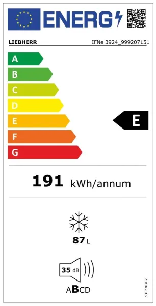 liebherr IFNe 3924 energieeffizienz