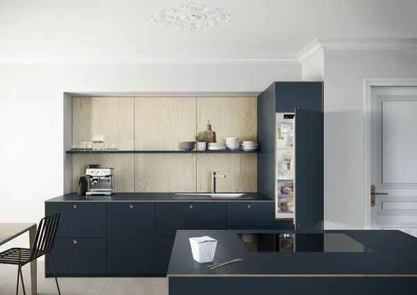 Der Liebherr IRBd 4120 Plus Integrierbarer Einbaukühlschrank mit BioFresh Technologie
