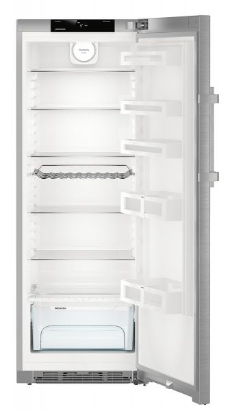 Liebherr Kef 3730 Comfort Kühlschrank A+++ mit BioCool in Silber/Edelstahl