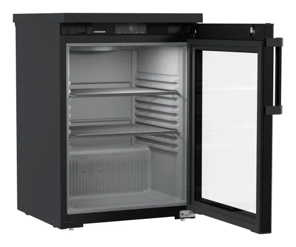 liebherr mrtve 1511 unterbau kuehlgeraet schwarz glastuer profi