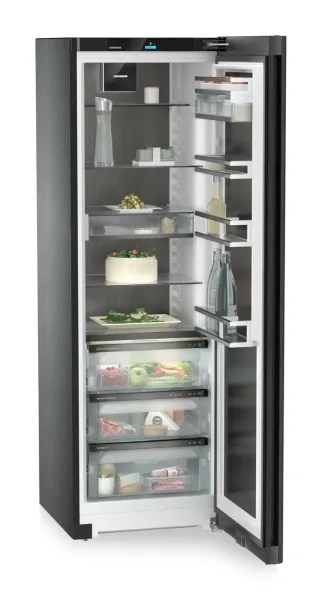 liebherr peak standkuehlschrank blacksteel rbbsc 528i biofreshprofessional