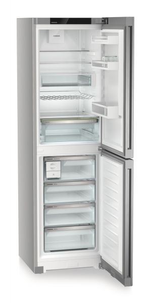 liebherr plus steelfinish cnsfc 573i kuehlgefrierkombination nofrost