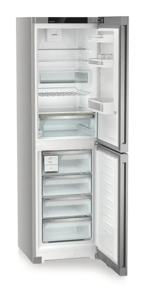 liebherr plus steelfinish cnsfc 573i kuehlgefrierkombination nofrost