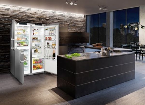 Liebherr SBSes 8483 Premium BioFresh und NoFrost Side-by-Side Kombination