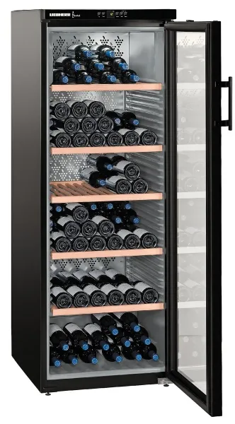 Liebherr WKb 4212 Vinothek schwarzer Weinklimaschrank