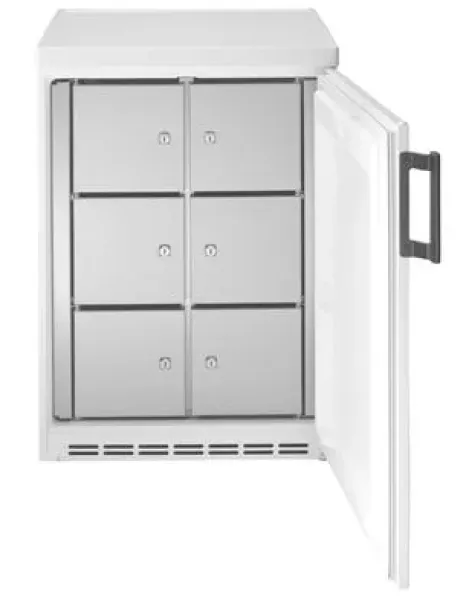 polar® multipolar® 182-6 F-U Gemeinschaftskühlschrank mit 6 verschließbaren Fächern
